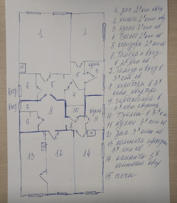 Продам многокомнатную квартиру, Урицкого ул, 58, Рошаль г