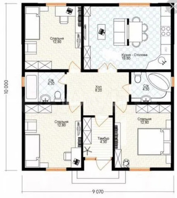 Продам дом, 12, Сорокин х, 0 км от города