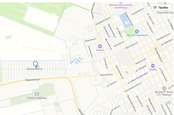 Продам участок 8 соток, Фермерское хоз., Центральная ул, Славянск-на-Кубани г, 0 км от города