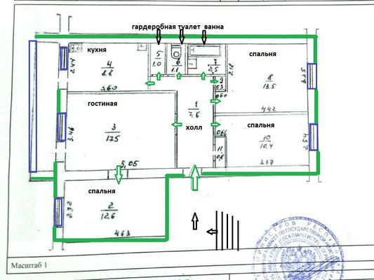 Продам многокомнатную квартиру, Шевченко ул, 40, Завет-Ленинский с