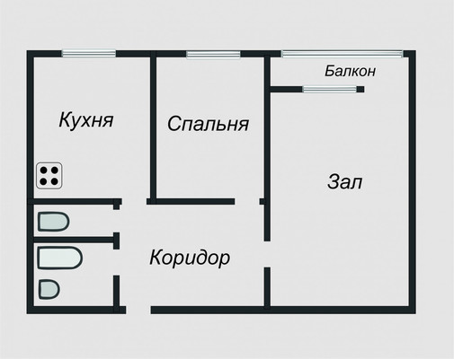 Продам двухкомнатную (2-комн.) квартиру, Есенина ул, 110, Рязань г