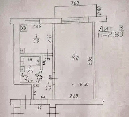 Продам однокомнатную (1-комн.) квартиру, Ростовская ул, 10, Краснодар г