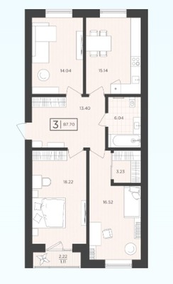 Продам трехкомнатную (3-комн.) , Октябрьская ул, 12, Пионерский г
