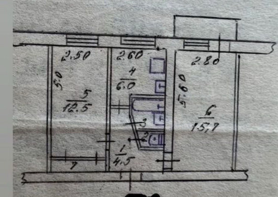 Продам двухкомнатную (2-комн.) квартиру, Тренева ул, 17, Симферополь г