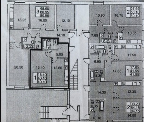 Продам однокомнатную (1-комн.) квартиру, Почтовая ул, 11к1, Фёдоровское гп