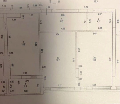 Продам двухкомнатную (2-комн.) квартиру, Крымский проезд, 2к8, Калининград г