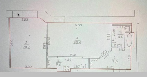 Сдам двухкомнатную (2-комн.) квартиру, Верейская ул, 33, Санкт-Петербург г