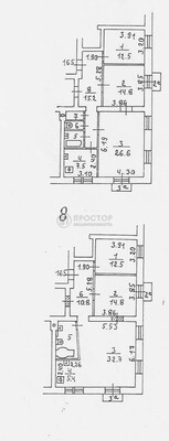 Продам двухкомнатную (2-комн.) квартиру, 1-й Боткинский проезд, 6, Москва г