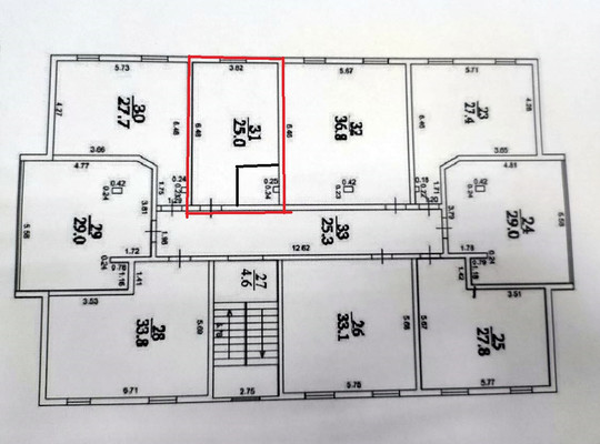 Продам однокомнатную (1-комн.) квартиру, Толстого ул, 81, Супсех с