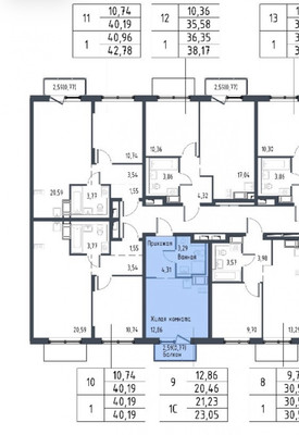Продам однокомнатную (1-комн.) квартиру (долевое), Новогорелово п