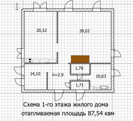 Продам дом, Одесская ул, 79, Брянск г, 0 км от города