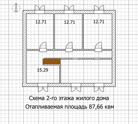 Продам дом, Одесская ул, 79, Брянск г, 0 км от города