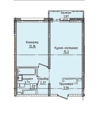 Продам однокомнатную (1-комн.) квартиру, Дзержинского ул, 33, Ханты-Мансийск г