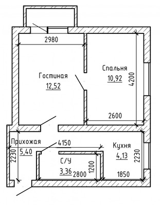 Продам двухкомнатную (2-комн.) квартиру, Горького ул, 53, Нальчик г