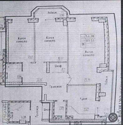 Продам трехкомнатную (3-комн.) квартиру, Тибетская ул, 1б, Ростов-на-Дону г