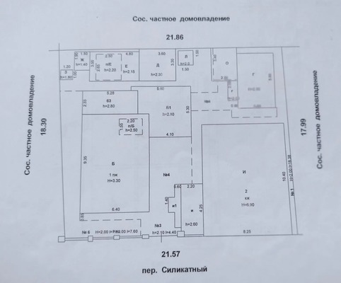 Продам дом, Силикатный пер, 1Б, Ростов-на-Дону г, 0 км от города