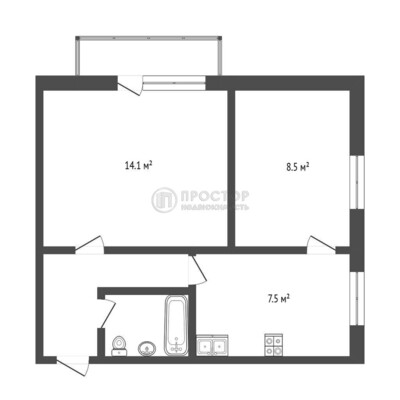 Продам двухкомнатную (2-комн.) квартиру, Зеленодольская ул, 15к2, Москва г