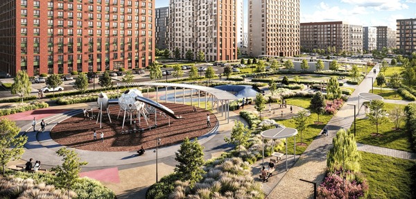 Продам двухкомнатную (2-комн.) квартиру (долевое), 35, Лукино п