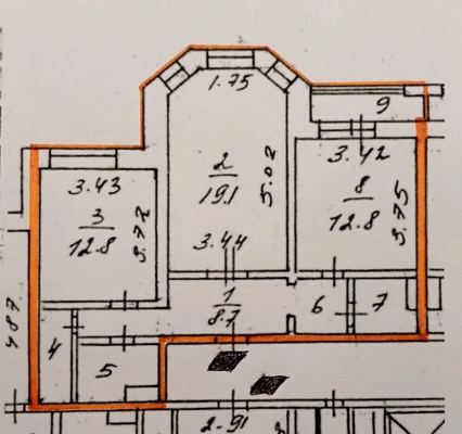 Продам двухкомнатную (2-комн.) квартиру, Планерная мкр, 20, Химки г