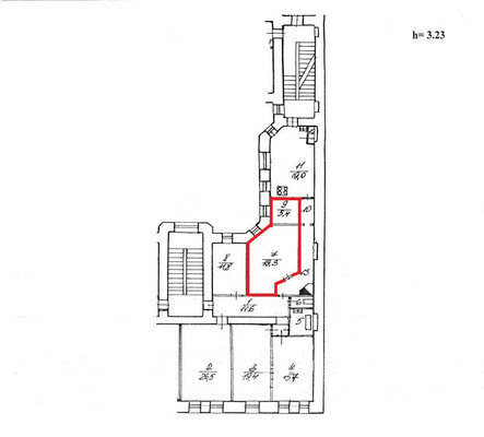 Продам 2-комн. в 5-комн. квартире, Псковская ул, 5А, Санкт-Петербург г