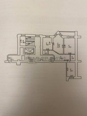 Продам трехкомнатную (3-комн.) квартиру, Калужского Ополчения ул, 3к1, Калуга г