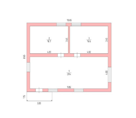 Продам дом, Трехпрудное с, 0 км от города
