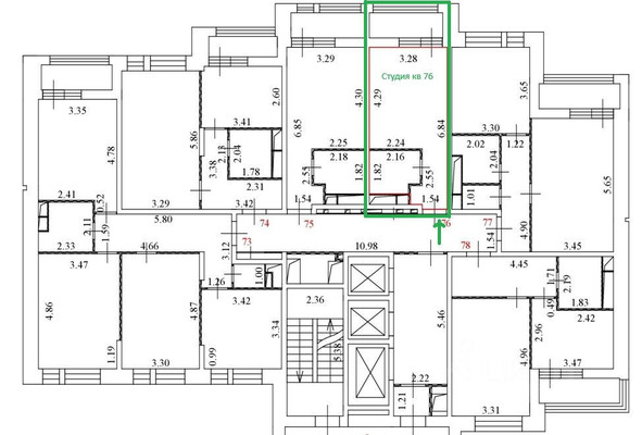 Продам однокомнатную (1-комн.) квартиру, Тюменский проезд, 3к8, Москва г
