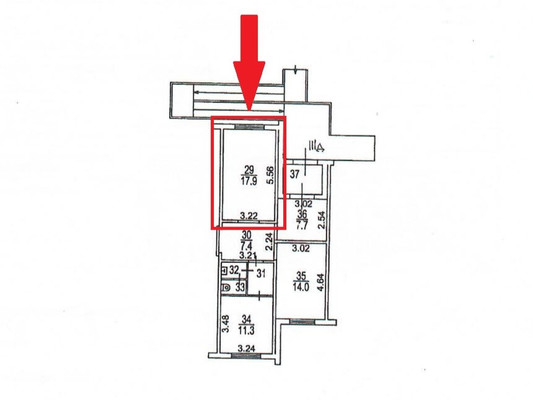 Сдам коммерческое помещение 18 м2, Дмитровка Б. ул, 4к4, Москва г