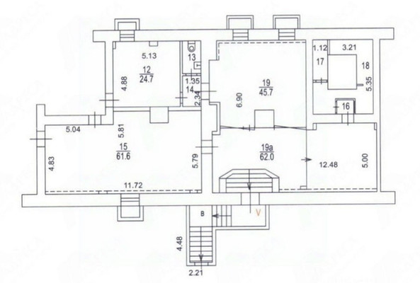 Продам коммерческое помещение 210 м2, Дмитровка Б. ул, 1, Москва г