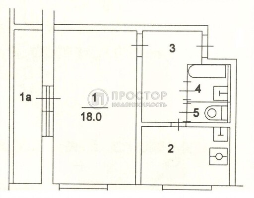Продам однокомнатную (1-комн.) квартиру, Белозерская ул, 23, Москва г