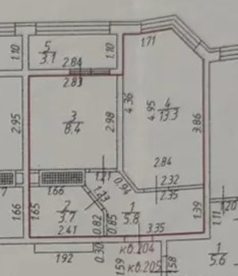 Продам однокомнатную (1-комн.) квартиру, Береговая ул, 3к15, Новая Адыгея аул