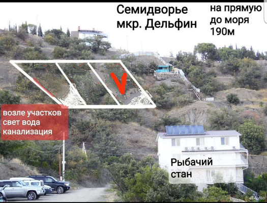 Продам участок 10 соток, ИЖС, Дельфин мкр, Семидворье п, 0 км от города