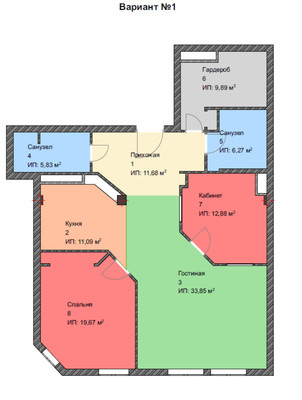 Продам однокомнатную (1-комн.) квартиру, Малый Каретный пер, 24, Москва г