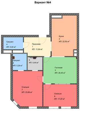 Продам однокомнатную (1-комн.) квартиру, Малый Каретный пер, 24, Москва г