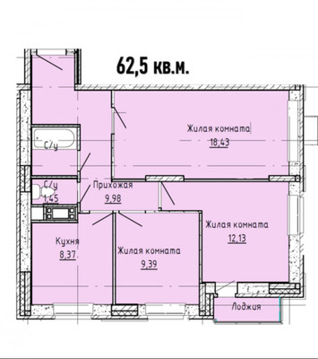 Продам трехкомнатную (3-комн.) квартиру, Горького ул, 10, Малино рп