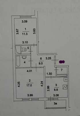 Продам двухкомнатную (2-комн.) квартиру, Сходненская ул, 14, Москва г