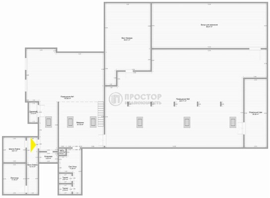 Продам коммерческое помещение 450 м2, Саляма Адиля ул, 9к3, Москва г
