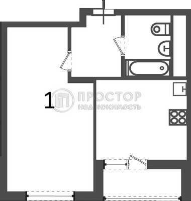 Продам однокомнатную (1-комн.) квартиру, Кусковская ул, 12/1, Москва г