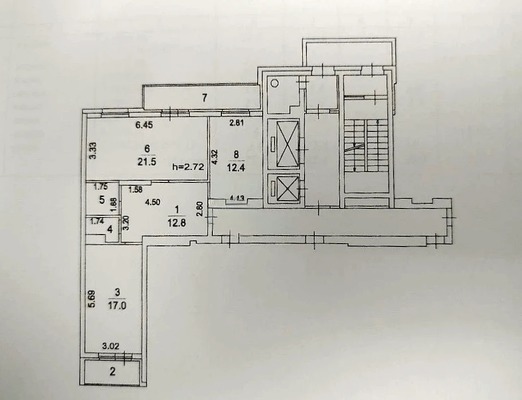 Продам двухкомнатную (2-комн.) квартиру, Силикат мкр, 5, Котельники г