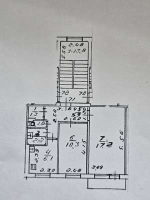 Продам двухкомнатную (2-комн.) квартиру, ГСК-2 Юбилейный тер, 16, Подольской машинно-испытательной станции п