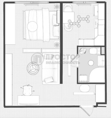 Продам однокомнатную (1-комн.) квартиру, Рокотова ул, 8к2, Москва г