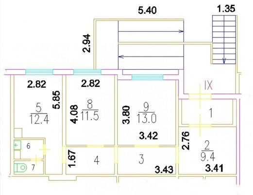 Продам торговое помещение 64,1 м2, 1-я Вольская ул, 18к1, Москва г
