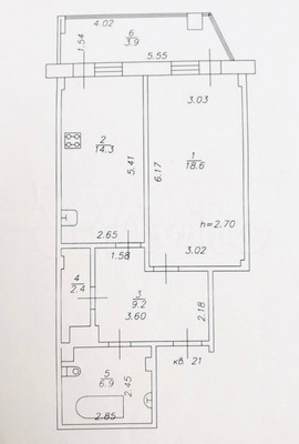 Продам однокомнатную (1-комн.) квартиру, Аделя Кутуя ул, 110кб, Казань г