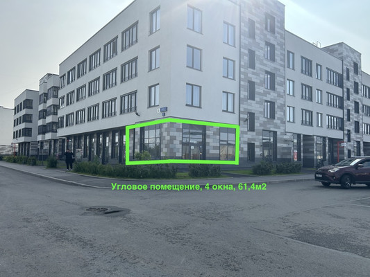 Продам коммерческое помещение 61,4 м2, Будённого пр-кт, 15к1, Санкт-Петербург г