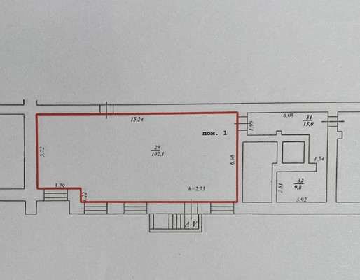 Продам коммерческое помещение 105 м2, Сысольское ш, 17к1, Сыктывкар г