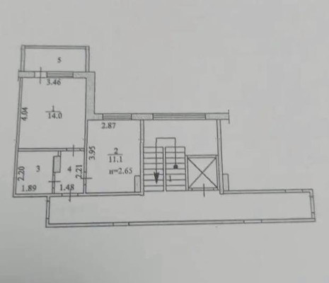 Продам однокомнатную (1-комн.) квартиру, Можайского 3-й проезд, 12, Пенза г