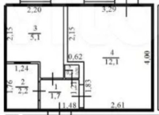 Продам однокомнатную (1-комн.) квартиру, 60 лет Октября ул, 7, Симферополь г