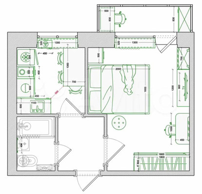 Продам однокомнатную (1-комн.) квартиру, 60 лет Октября ул, 7, Симферополь г