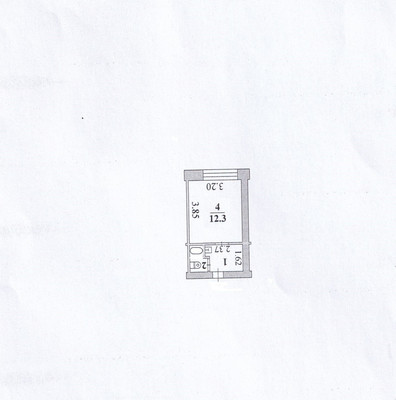 Продам однокомнатную (1-комн.) квартиру, Левобережная ул, 1, Липецк г
