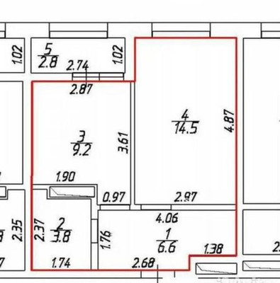 Продам однокомнатную (1-комн.) квартиру, Зорге ул, 11кв, Ростов-на-Дону г